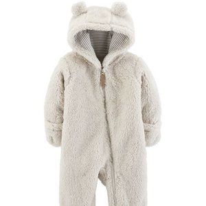 Carters Sherpa Pram Ivory 6 Months